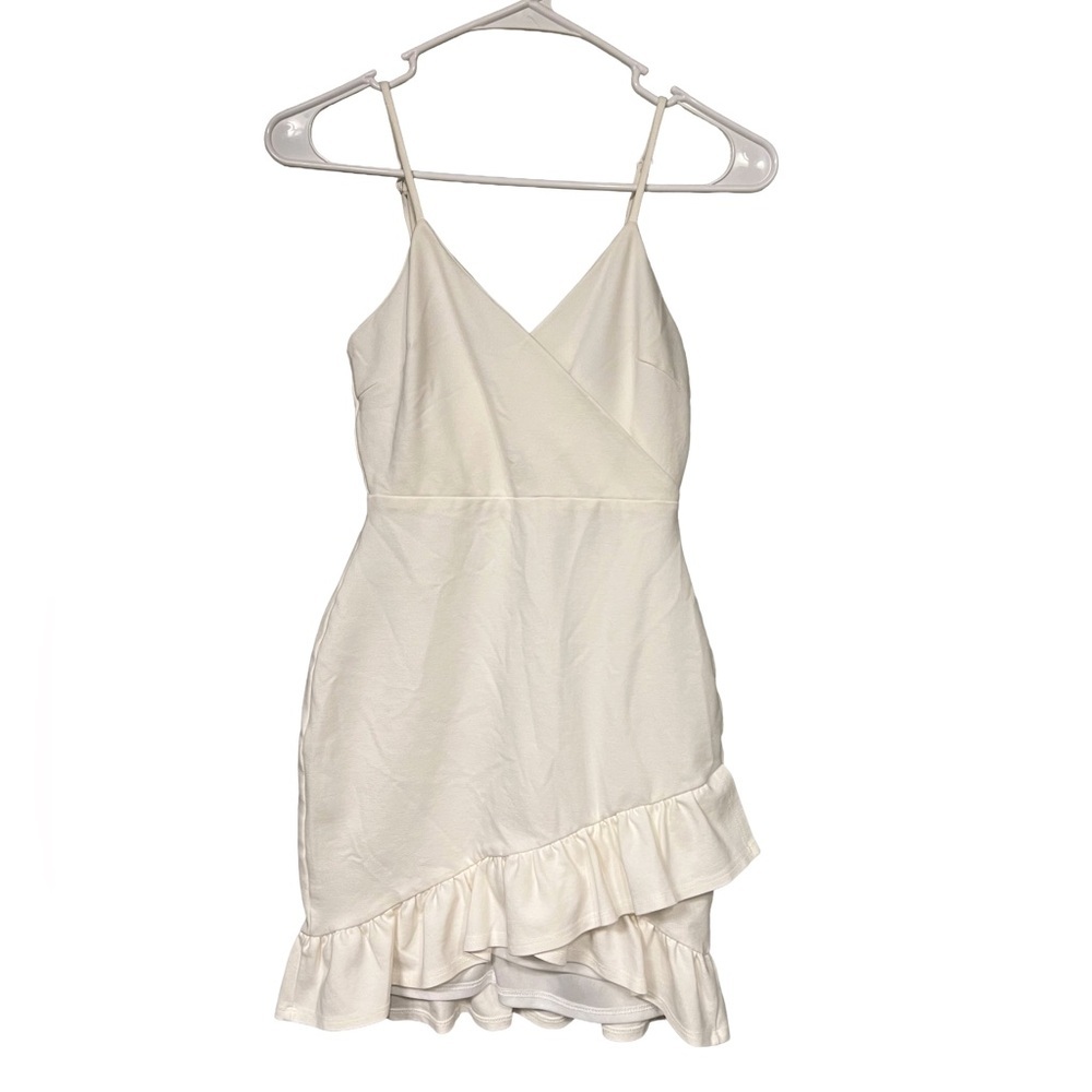 Lulu's Ivory Mini Dress